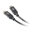 thumbnail image 2 of C2G Câble USB-C de 10 Pi - Câble USB-C vers USB-C - USB-C 2.0 5 A - 480 Mbps - M/M - Câble USB - 24 Broches USB-C (m) Réversible vers 24 Broches USB-C (m) Réversible - USB 2.0 - 30 V - 5 A - 10 Pi - Noir, 2 of 4