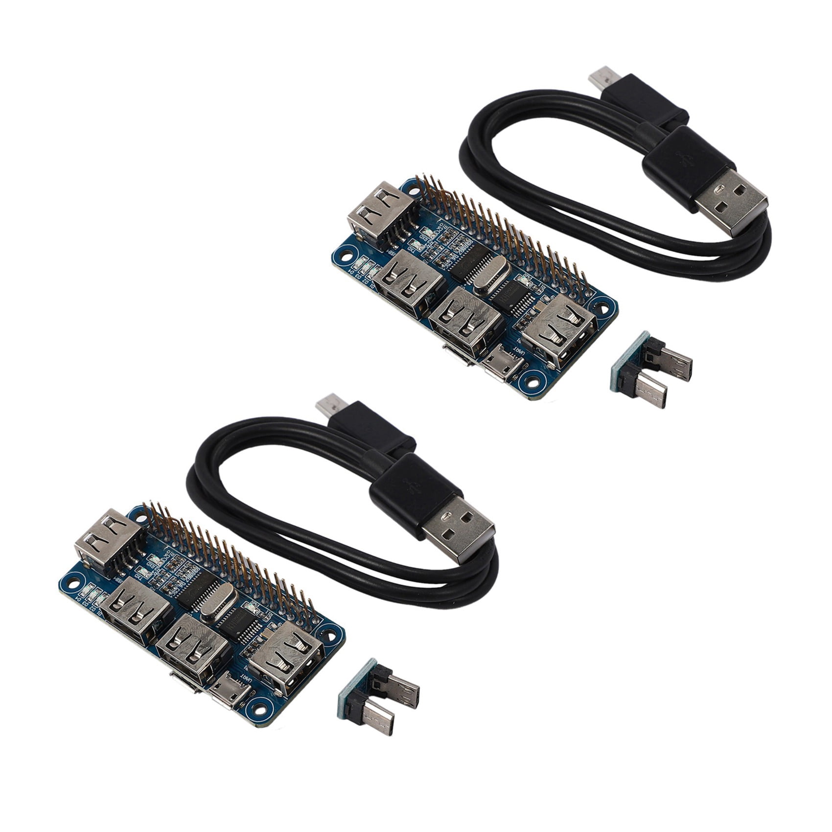 Hub USB 4 Porte Con UART Per Raspberry Pi Zero/Zero W/3B – Scheda Di Espansione