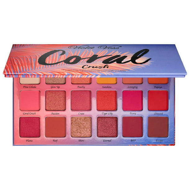 Violet Voss Coral Crush Eyeshadow and Pressed Pigment Palette By Brand  Violet Voss