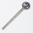 thumbnail image 2 of Rainbow Unicorns Vintage Silver Lace-Edged Bookmark: the Gift for Bookworms and Literature Enthusiasts, 2 of 5