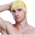 thumbnail image 3 of FYBTO Swimming Cap Gold and White Grapes Fruit Unisex Adult FYBTO Polyester, 3 of 4