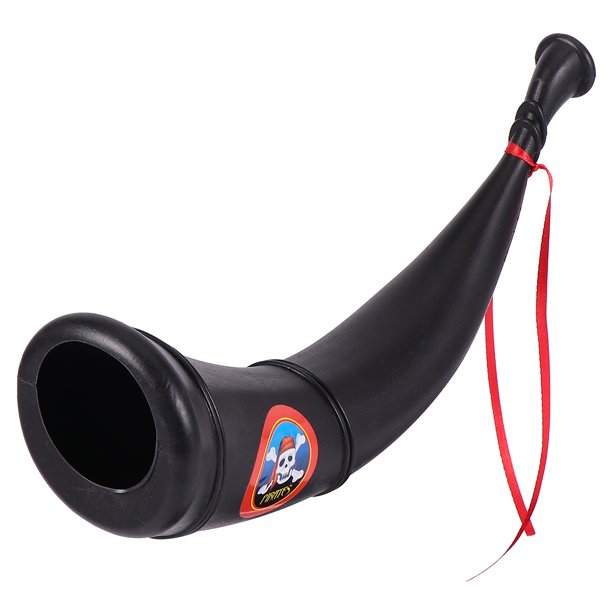 piezas de divertidos cuernos de pirata para Halloween, accesorios de cuerno para casa, juego de rol, corneta de plástico, juguete para fiesta, escenario, actuación, festival