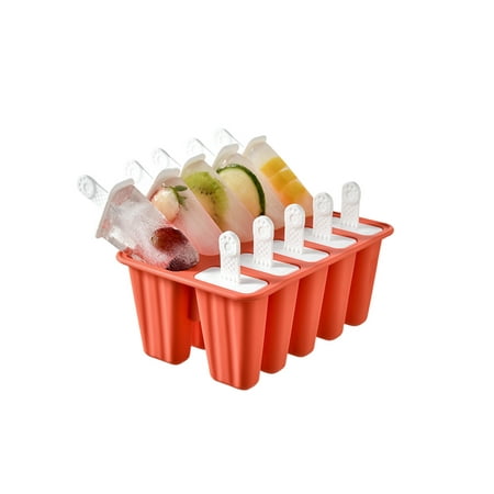 

12 New Creative Slicone Ice Tray Maker Homemade DIY Popsicle Ice Cream Mold Sales Today Clearance