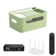 thumbnail image 4 of Caja Almacenamiento Del Enrutador La Gestión Cables para Oficina en Casa (una Sola Capa) Verde, 4 of 9