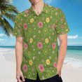thumbnail image 5 of High Quality Hawaiian Shirts for Men Short Sleeve Aloha Beach Shirt Floral Summer Casual Button Down Shirts Blouses X7PRJM, 5 of 7