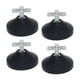 thumbnail image 1 of 4x Niveladores de patas para mesa de billar, parte de mesa de fútbol, nivelador de base para patas de muebles, tapete de pie ajustable antirayaduras,, 1 of 9