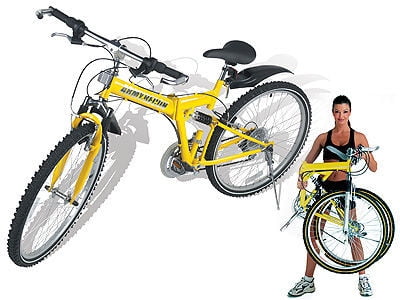 folding mountain bike walmart