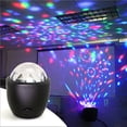 thumbnail image 3 of Matsuzay USB Mini Disco Light Party Lights Ball Sound Activated LED Car Atmósfera Light, Strobe Light para fiestas de Navidad Pool Club Iluminación y accesorios Matsuzay HA022974-00, 3 of 6