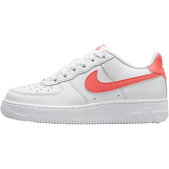 Big Kid's Nike Air Force 1 White/Magic Ember (FV5948 117) - 7