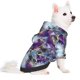 thumbnail image 2 of Fotbe Purple Marble Texture Sudadera con Estampado para Perros Pequeños – Suéter con Capucha para Mascotas, Tela Suave de Forro Polar con Bolsillo-X-Small, 2 of 7