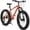Orange, variant on 26 Inch Fat Tire Mountain Bike for Youth Adult, 21 Speeds Mountain Bicycle with Front Suspension, Dual Disc Brake, High-Carbon Steel Frame MTB, Urban Commuter City Bicycle, Orange