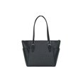 thumbnail image 4 of Michael Kors Charlotte Grand Sac à Main à Fermeture à Glissière (Noir sig), 4 of 7