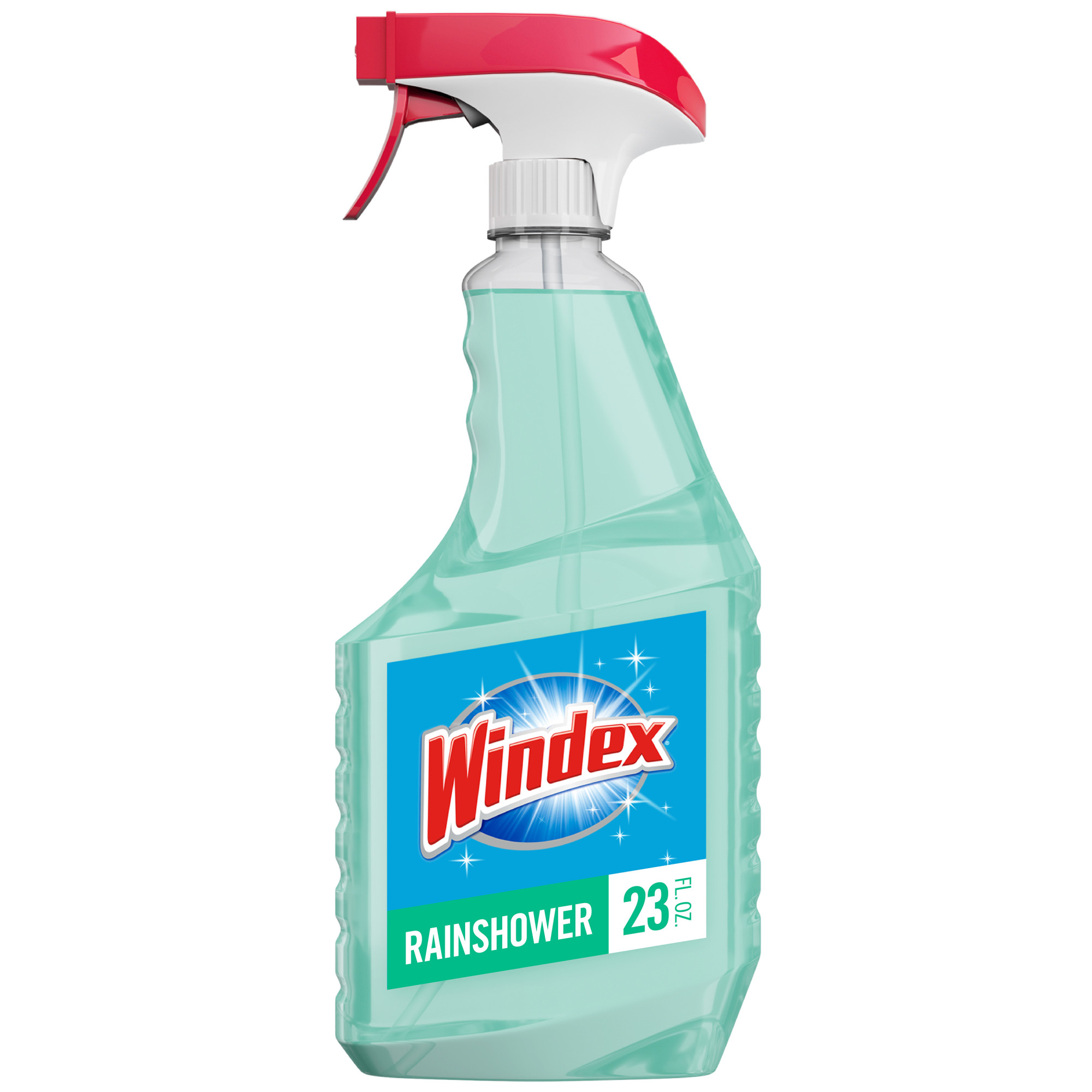 Windex MultiSurface Disinfectant Cleaner Trigger Bottle, Rainshower