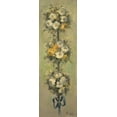 thumbnail image 2 of Stevens, Allayn 11x24 White Modern Wood Framed Museum Art Print Titled - Topiary Bouquet 2, 2 of 4