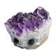 thumbnail image 4 of Adorno de erizo de cristal, mini figura de erizo para mesa, interior, hotel Violeta, 4 of 9