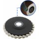 thumbnail image 5 of 5 ruedas de pulido de fieltro de lana Betterlife, disco de láminas dentado de 125 mm para acero inoxidable, vidrio, metales, amoladora angular de aluminio, 5 of 5