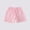 Pink, variant on NAISIBABY Boys Girls Shorts (0-6T), Lightweight Elastic Waist Cotton Linen Summer Casual Kids Shorts Blue
