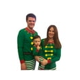 thumbnail image 3 of Matching Christmas Pajamas for Family, Funny Holiday Cute Print  Long Sleeve Tops + Long Pants Christmas Sleepwear Pjs Set, 3 of 7