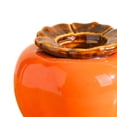 thumbnail image 4 of yuksok Persimmon Flower Vase Ceramic Desktop Ornament for Office Entrance Bookshelf, 4 of 5