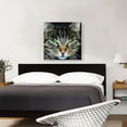 thumbnail image 2 of ARTCANVAS American Shorthair Angry Cat Breed Canvas Art Print - Size: 26" x 26" (1.50" Deep), 2 of 9