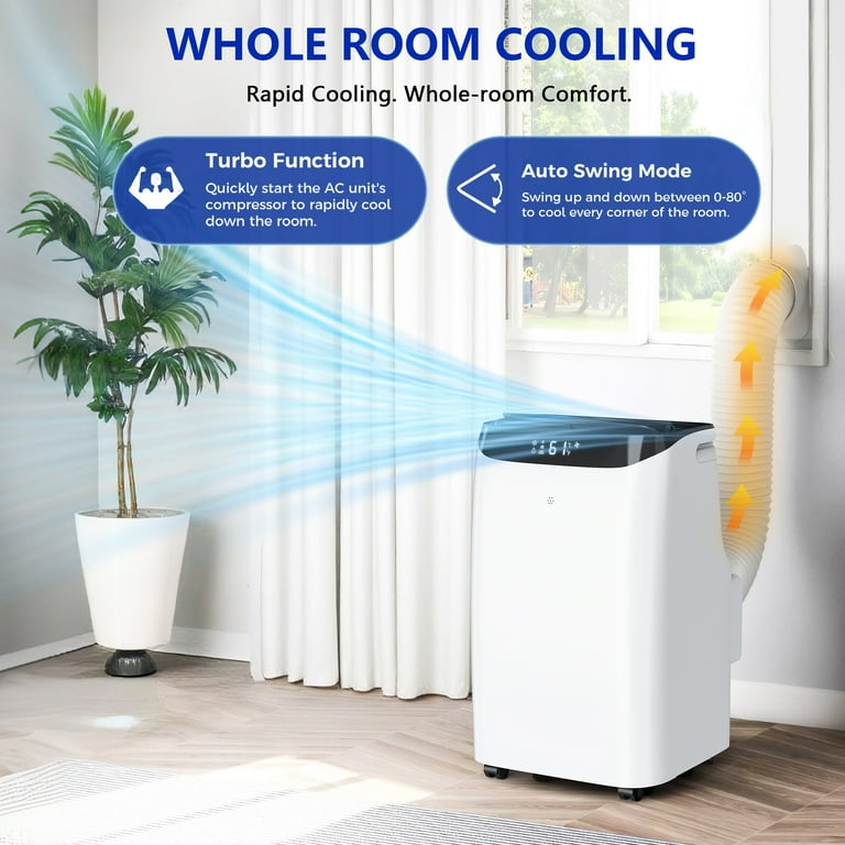 Portable Ac With Sleep Mode Portable Air Conditioner 10000 BTU - Cools ...