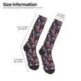 thumbnail image 2 of Naloa United States Of America Knee Socks, High Socks Long Stretchy Sock Women Knee High Stocking, Long Socks for Women, 2 of 6