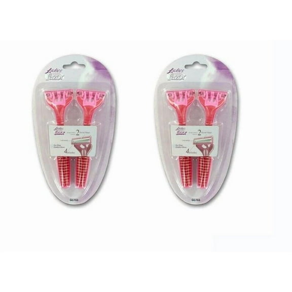 Disposable Razor Ladies Disposable Razor Set 2 Pack