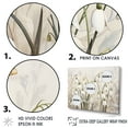 thumbnail image 3 of Designart "Neutral Toned Snowdrop Serenity I" Snowdrops Wall Art Prints, 3 of 7