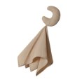 thumbnail image 2 of Toalla Para Apaciguar Al Bebé Baby Appease Towel Star Moon Toalla pacificadora infantil para regalo de bebé (Khaki Moon) Likrtyny libre de BPA, 2 of 6