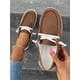thumbnail image 1 of UKAP Zapatos De Lona Informales De Ancho Ancho Para Mujer Mocasines Transpirables Antideslizantes Planos De Verano, 1 of 4