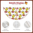 thumbnail image 3 of Sikiie Rubber Duck Chicken Bird Christmas Tree Skirt, Christmas Tree Decorations, Christmas Decor, Tree Mat Decoration(30-48IN)-30", 3 of 6