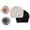 Beige+Black, variant on Vogue Cloud Women’s Winter Hats Slouchy Beanie Knit Hat with Faux Fur Pompom
