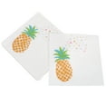 thumbnail image 2 of ADDHAT 20pcs Disposable Pineapple Print Paper Napkins 33x33cm Party Supplies for Banquet Daily Use and Events, 2 of 7