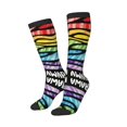 thumbnail image 2 of Autism Awareness Knee High Socks for Women Long Leg Warmers Socks, 2 of 7