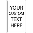 thumbnail image 2 of Custom Metal Sign Personalized with Name or Message, 2 of 10