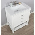 thumbnail image 3 of Design Element Group Logan 30" Single Sink Vanity in White, 3 of 9