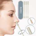 thumbnail image 2 of Hearth & Gear Stainless Steel Nose Hair Trimmer With 360° Rotating System And Precise Grooming For And Portable And Easy To Clean Rug Rake Attachment Garment Brush Japanese Household Items Him Out, 2 of 5