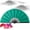 Green, variant on GlobaShun Line Dance Popping Fan, Boots on the Ground Hand Fan, Large Clacking Fans for Line Dancing, Foldable Handheld Line Dance Fans for Dance, Party