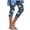 *1-White, variant on Women's Floral Denim-Look Capri Leggings,Stretchy Butt Lift Breathable Capris For Women,Ladies Summer Slim Fit Yoga Pants,White,S-3XL