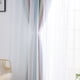 thumbnail image 5 of Cortinas de estrellas, cortinas opacas de estrellas para niños, niñas, dormitorio, sala de estar, co Tomshoo Rosa 53 "W x 108 "L, 5 of 7