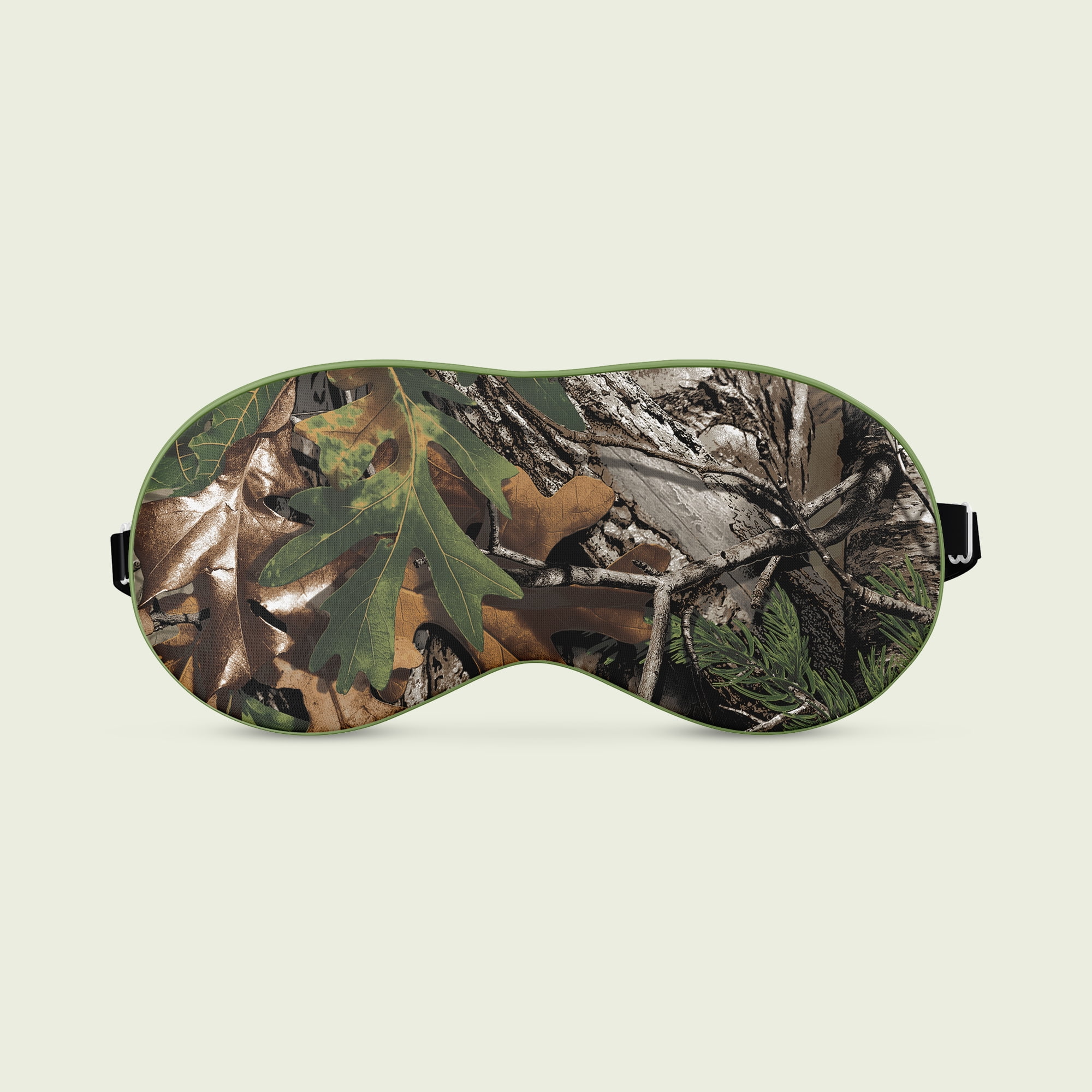 (4 pack) Real Tree 100% Cotton Camo, Green, 18" x 21" for Quilting & Sewing, 1 Each