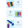 thumbnail image 2 of New Ice Pop Mould, Kitchen Silicone Popsicle Mold, Ice Lolly Molds with Lids, Small Popsicle Mold Solid, 2 of 5