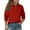 AF06-Red, variant on Boys Girls Long Sleeve Polo Shirts Kids School Uniform Golf Shirts Solid Color Polo T-Shirts Red 120