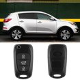 thumbnail image 3 of Funda protectora de repuesto para mando a distancia con 3 botones y tapa para Hyundai i20 i30 i35 iX20 iX35, 3 of 11