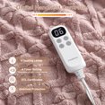 thumbnail image 4 of GARVEE Electric Heated Throw Blanket,50"x60" Soft Flannel Heating Blanket with 6 Heating Levels & 4 Hours Auto Shut Off,Pink, 4 of 8