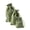 Green, variant on 10pcs/Packs Useful Wedding Favor Christmas Hessian Burlap Jute Gift Bags Drawstring Pouch Home