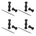 thumbnail image 2 of 10 Ensembles de Protection de Doigt de Tab de Corde d'Arc de Protection de Doigt de Corde d'Arc de Tir pour Tirer, 2 of 14