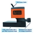 thumbnail image 4 of Black+Decker 350 GPH Submersible Pool Cover Pump, 4 of 7