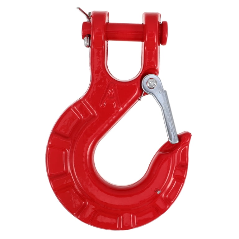 Fishbone Off-Road Winch Line Fishhook - Red Fairlead Mount For Jeep & Truck Winches