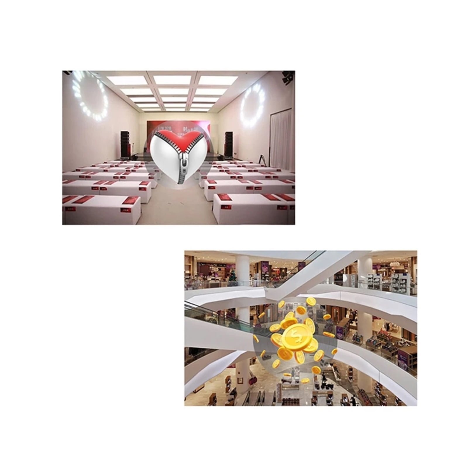 Phone 3D Hologram Projector Advertising Display LED Holographic Fan ,Versatile And Practical